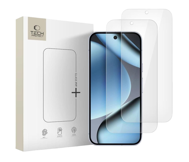 TECH-PROTECT Glass Fit+ 2-Pack Google Pixel 9 Pro Xl / 10 Pro Xl Clear 5906302331956 - 1354479 - zdjęcie